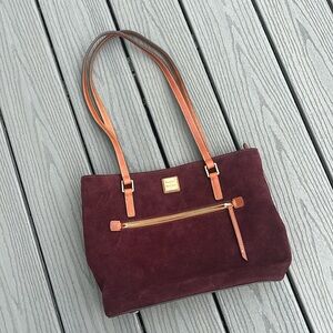 Dooney & Bourke Suede Shopper Tote
